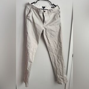 J. Crew Straight Leg Trousers Business Casual Chino Khakis